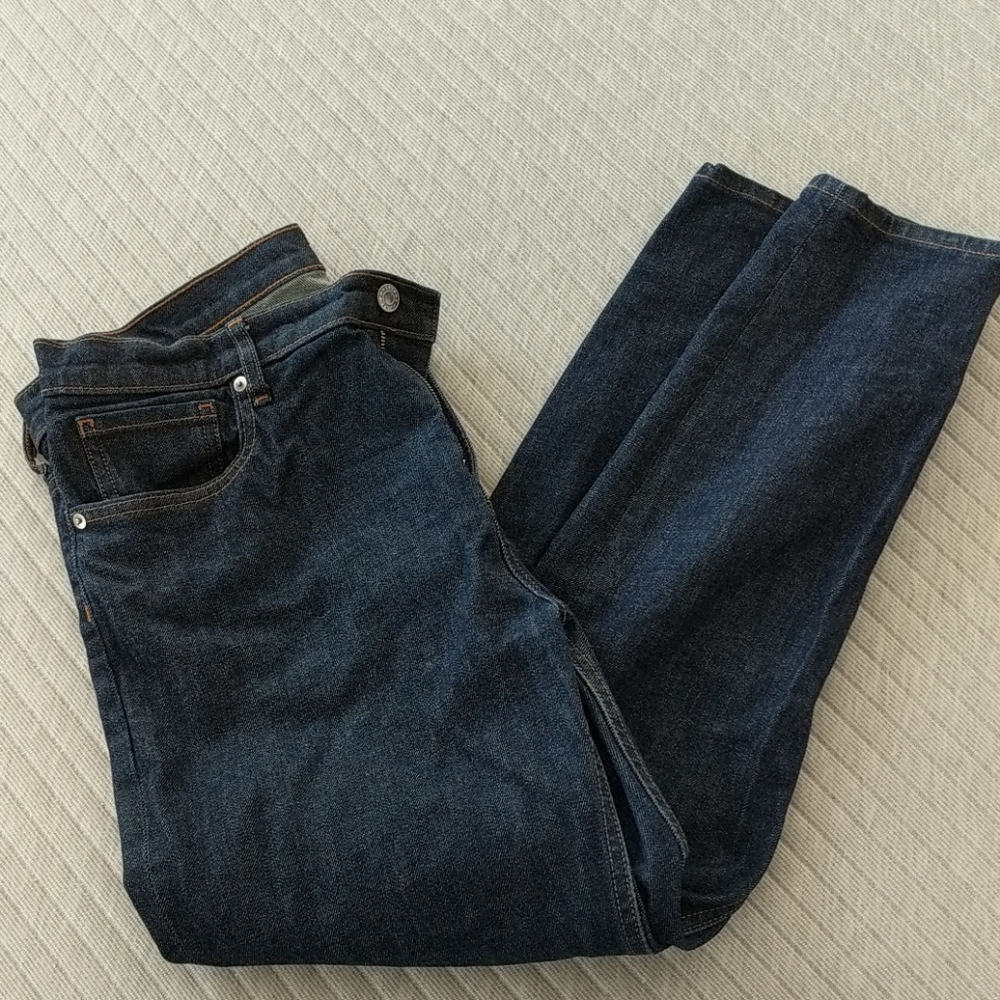 Everlane Women's Dark Blue Jeans (32R)